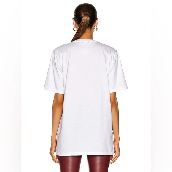 Wolford White Graphic Short Sleeve Tee - Picture 3 of 15